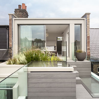 Existing Family House Refurbished and Extended with Loft Conversion and Roof Terrace